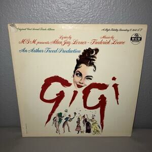 Vinyl Record Gigi Original Cast Soundtrack Album MGM Records 33rpm Good Shape